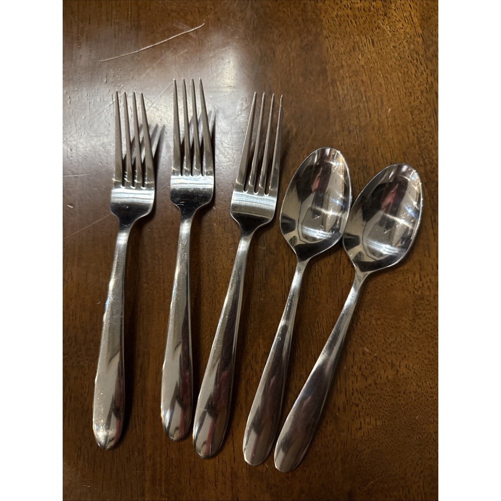 Oneida Mooncrest Mix‎ Lot Of 5 Flatwares